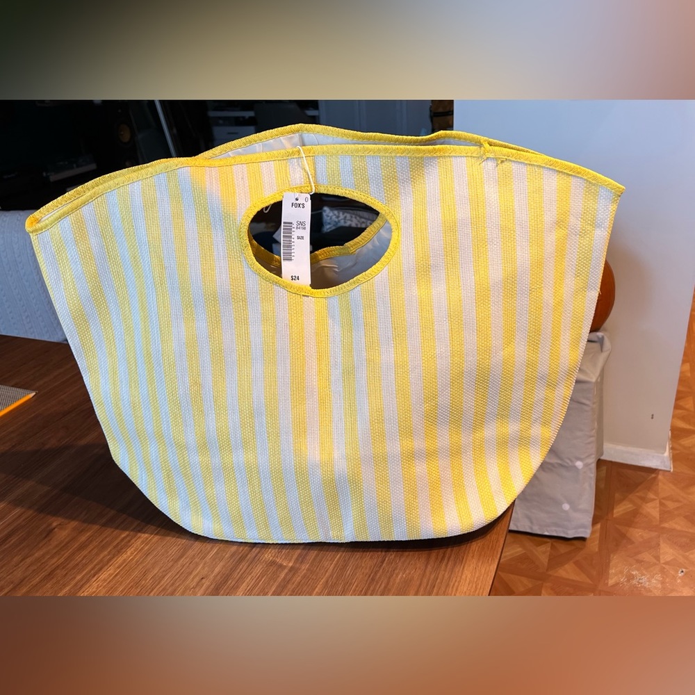 Straw Beach Bag